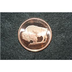 2011 Buffalo Copper Round, .999 Fine 1 Oz.