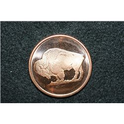 2011 Buffalo Copper Round, .999 Fine 1 Oz.