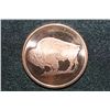 Image 1 : 2011 Buffalo Copper Round, .999 Fine 1 Oz.