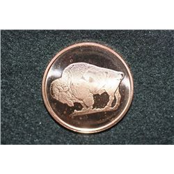 2011 Buffalo Copper Round, .999 Fine 1 Oz.