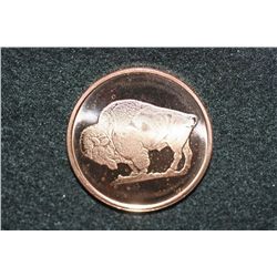 2011 Buffalo Copper Round, .999 Fine 1 Oz.