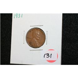 1931 Wheat Back Penny