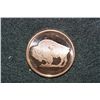 Image 1 : 2011 Buffalo Copper Round, .999 Fine 1 Oz.