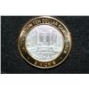 Image 1 : Binion's Gambling Hall & Hotel, Limited Edition Two-Tone $10 Gaming Token, .999 Fine