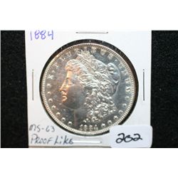 1884 Silver Morgan Dollar