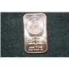 Image 1 : 2012 Copper Ingot, .999 Fine 1 Oz.