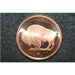 2011 Buffalo Copper Round, .999 Fine 1 Oz.