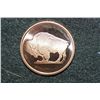 Image 1 : 2011 Buffalo Copper Round, .999 Fine 1 Oz.