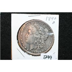 1890-O Silver Morgan $1