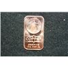Image 1 : 2012 Copper Ingot, .999 Fine 1 Oz.