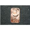 Image 1 : 2012 Copper Ingot, .999 Fine 1 Oz.