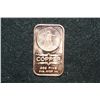 Image 1 : 2012 Copper Ingot, .999 Fine 1 Oz.