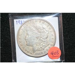 1921 Silver Morgan $1