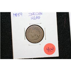 1859 Indian Head Penny