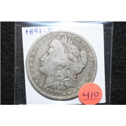 1891-O Silver Morgan $1