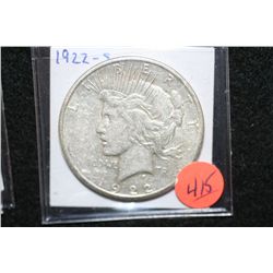 1922-S Peace $1