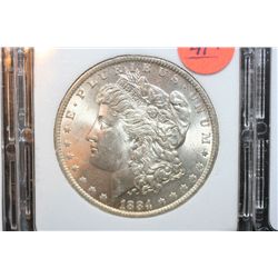 1884-O Silver Morgan $1, MCPCG Graded MS62