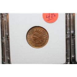 1909 Indian Head Penny, MCPCG Graded MS62