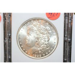1898-O Silver Morgan $1, MCPCG Graded MS60