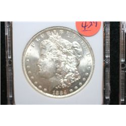 1884-O Silver Morgan $1, MCPCG Graded MS63