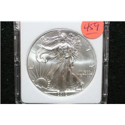 2012 Silver Eagle $1, MCPCG Graded MS70