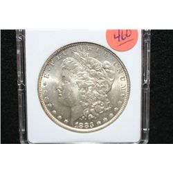 1883-O Silver Morgan $1, MCPCG Graded MS64