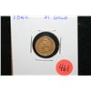 Image 1 : 1862 Indian Princess $1 Gold Coin
