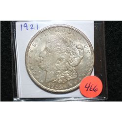 1921 Silver Morgan $1
