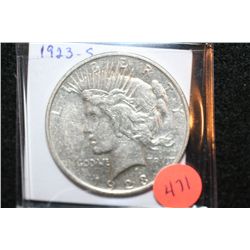 1923-S Peace $1