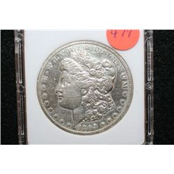 1893-CC Silver Morgan $1, MCPCG Cleaned Fine Details