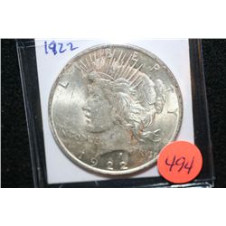 1922 Peace $1