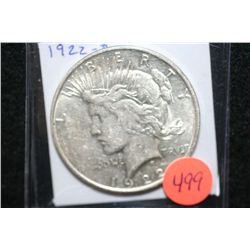1922-D Peace $1
