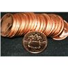 Image 2 : 2011 Buffalo Copper Round, .999 Fine 1 Oz., Roll, Lot of 20
