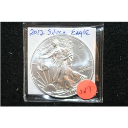 2012 Silver Eagle $1