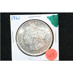 1921 Silver Morgan $1