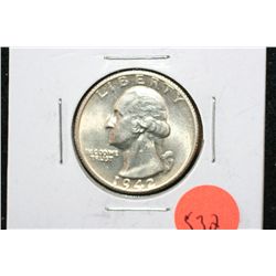 1942-S Washington Quarter