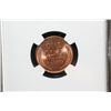 Image 2 : 1945 Wheat Back Penny, NGC Graded MS66 RD