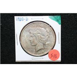 1923-D Peace $1