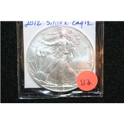 2012 Silver Eagle $1