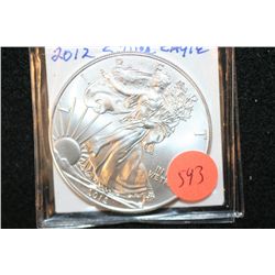 2012 Silver Eagle $1