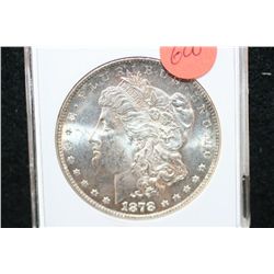 1878-S Silver Morgan $1, ANACS Graded MS63