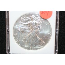 2012 Silver Eagle $1, MCPCG Graded MS70
