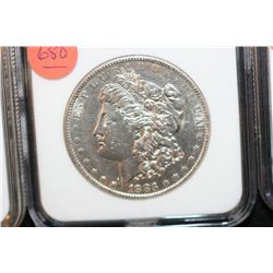 1883-S Silver Morgan $1, NGC Graded AU50
