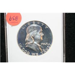 1963 Ben Franklin Half Dollar, ANACS Graded PF64
