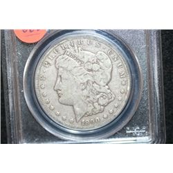 1890-CC Silver Morgan $1, PCGS Graded F12