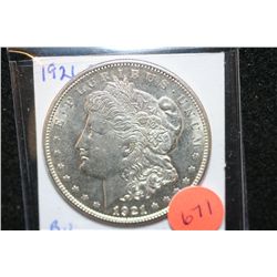 1921-D Silver Morgan $1, BU