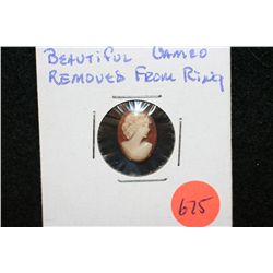 Beautiful Cameo Removed from Ring