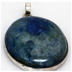 Natural 155.97 ctw Semi Precious .925 Sterling Pendant