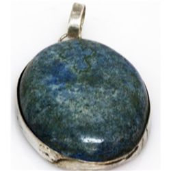 Natural 152.1 ctw Semi Precious .925 Sterling Pendant