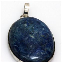 Natural 119.95 ctw Semi Precious .925 Sterling Pendant